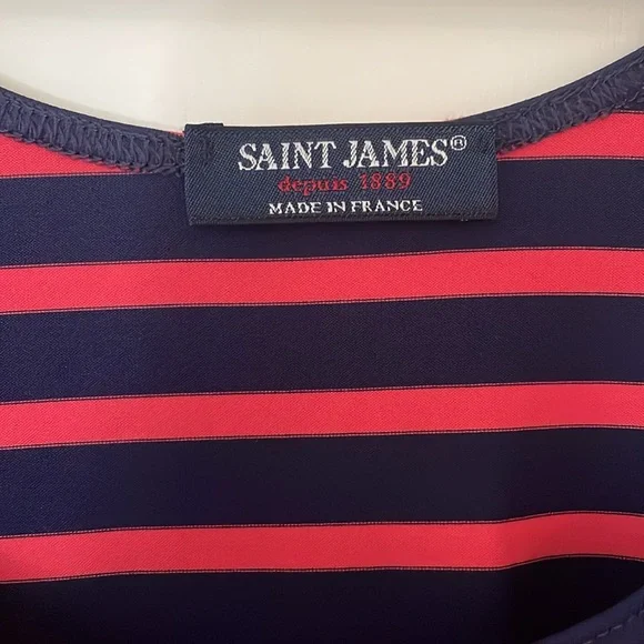 Saint James Breton Stripe Dress - Picture 3 of 6